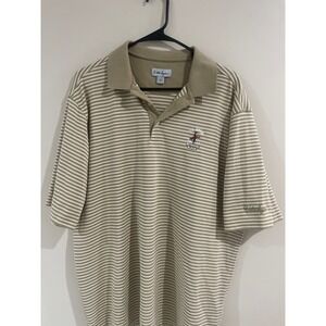 Men’s Large Golf Polo Walter Hagen Bethpage Black 2009 US Open Tan Cream